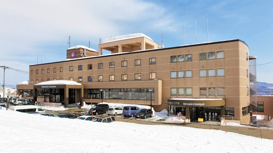 ◆冬のホテル外観