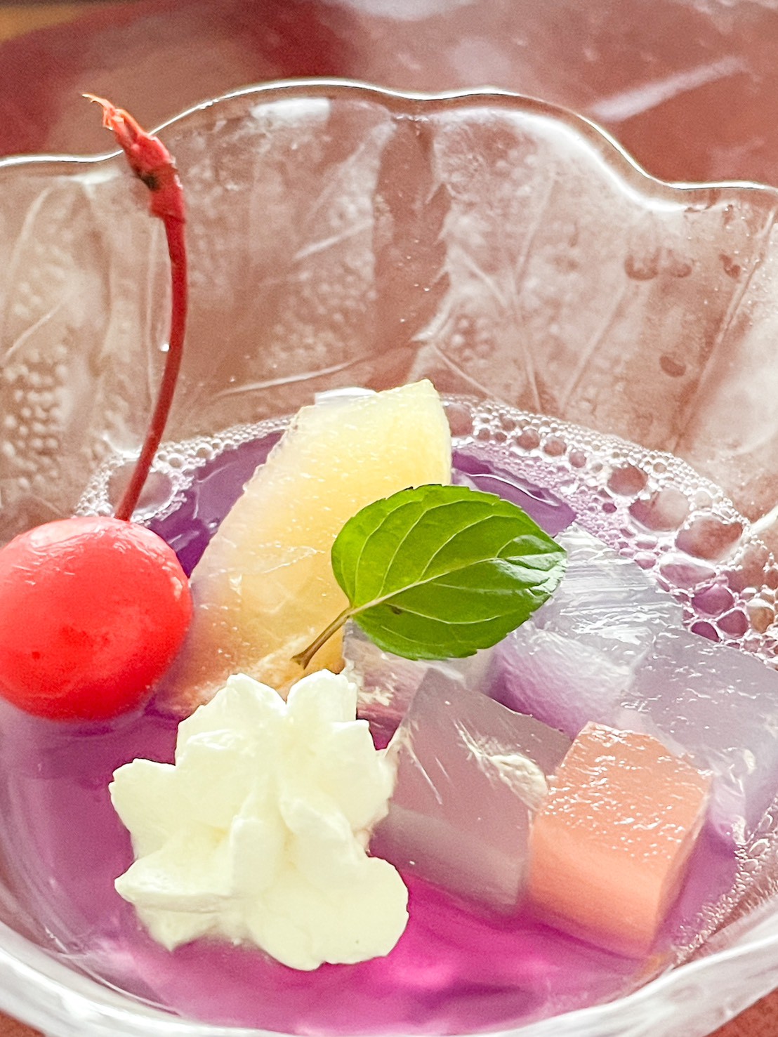 さっぱりぶどうゼリー（一例）