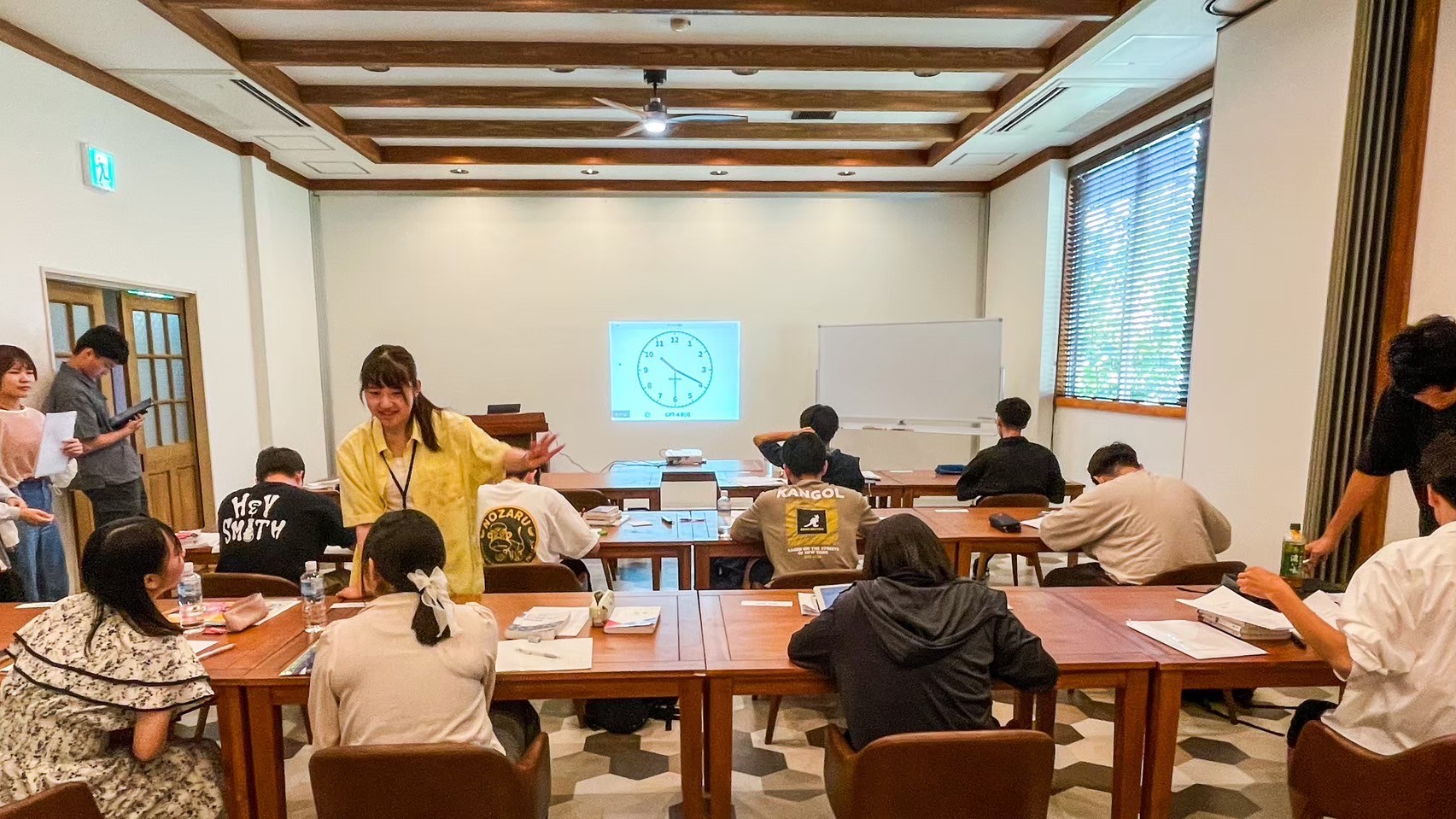 ゼミ合宿の様子