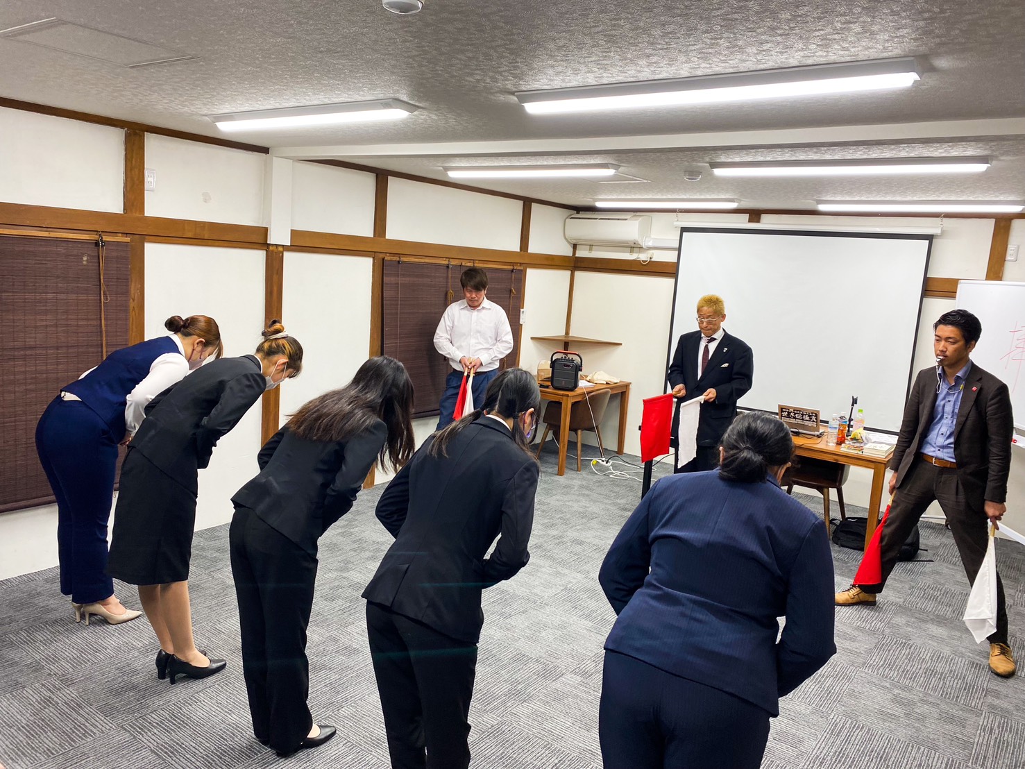 企業研修でのご利用（研修風景）