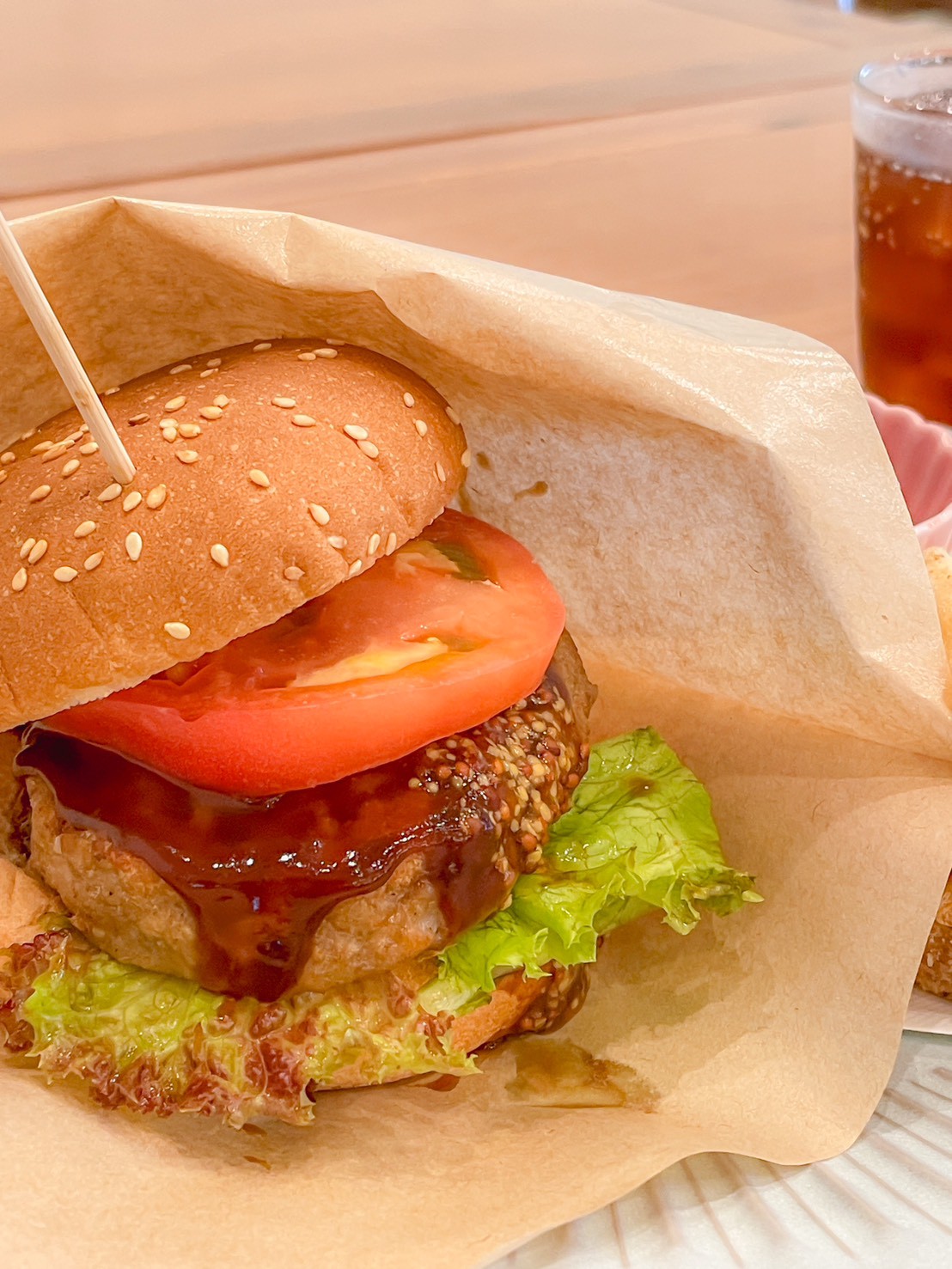 ホテルオリジナルバーガー♪（要予約）