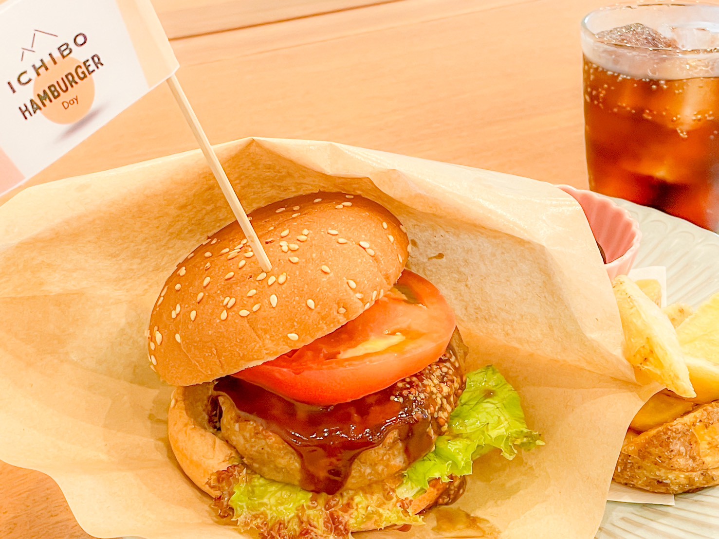 ホテルオリジナルバーガー♪（要予約）