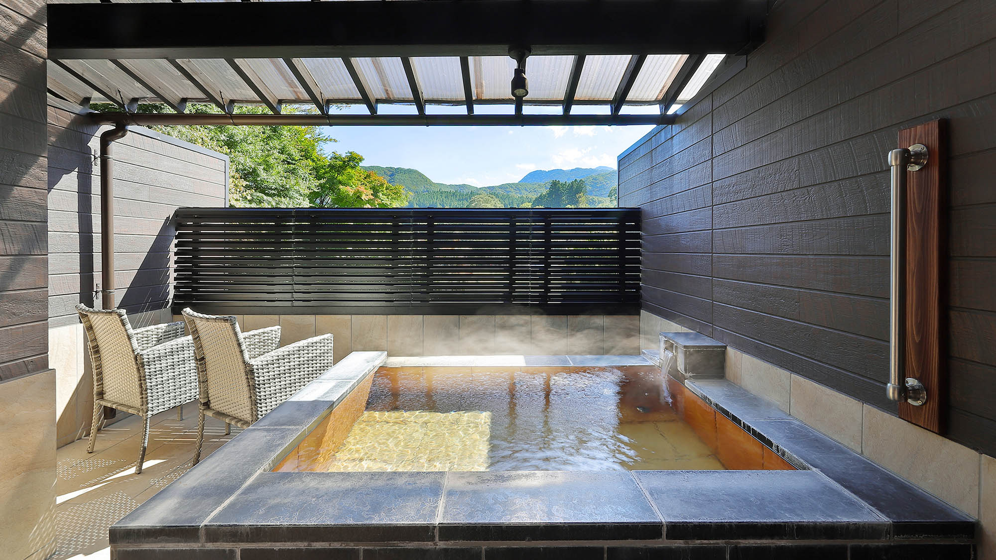 【露天風呂付き客室 E-Type】禁煙のプレミアム和洋室です