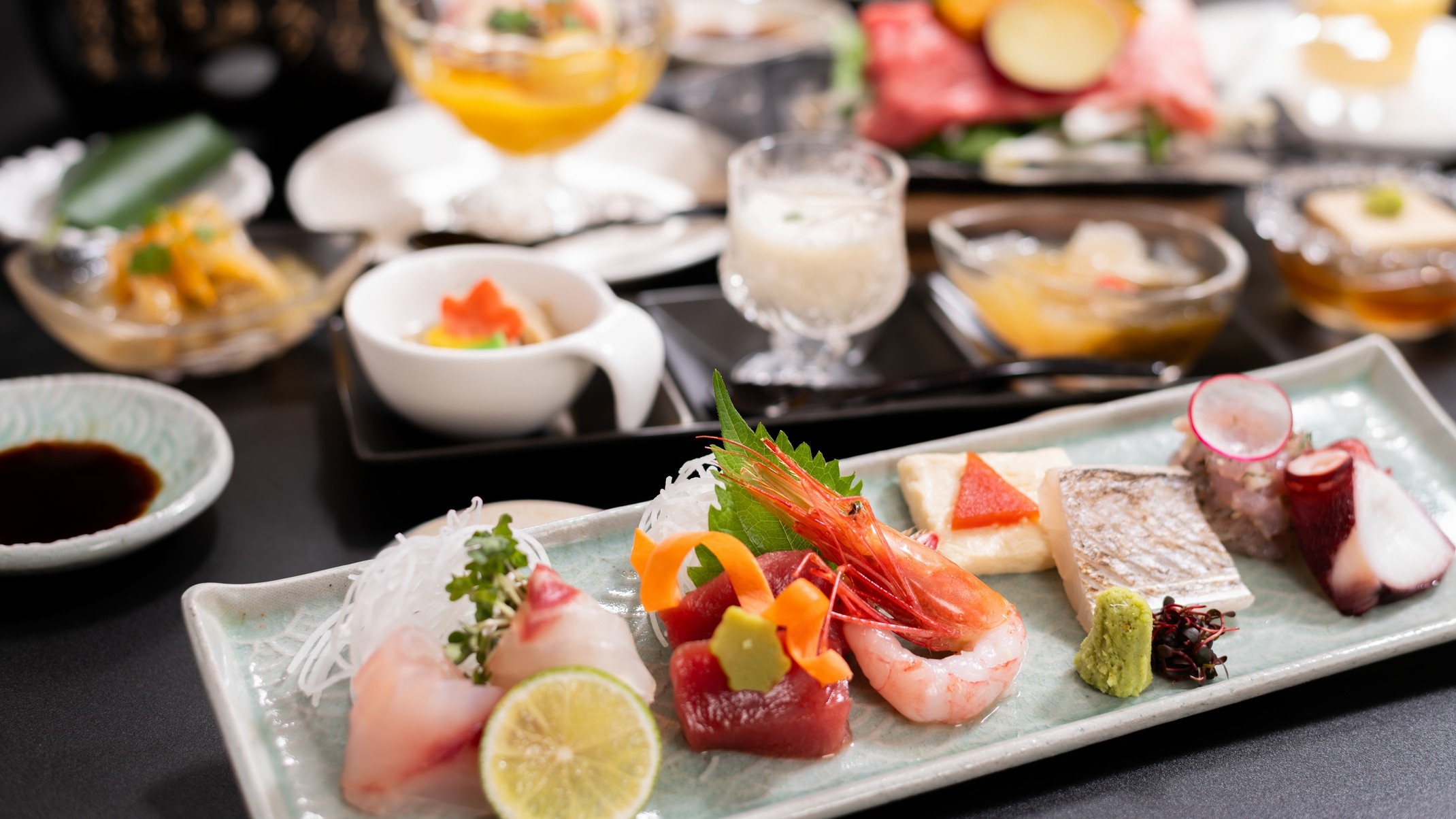 【スタンダード】海の幸会席と絶景露天風呂で寛ぐ癒し旅♪サザコーヒーや色浴衣など無料サービスも満載