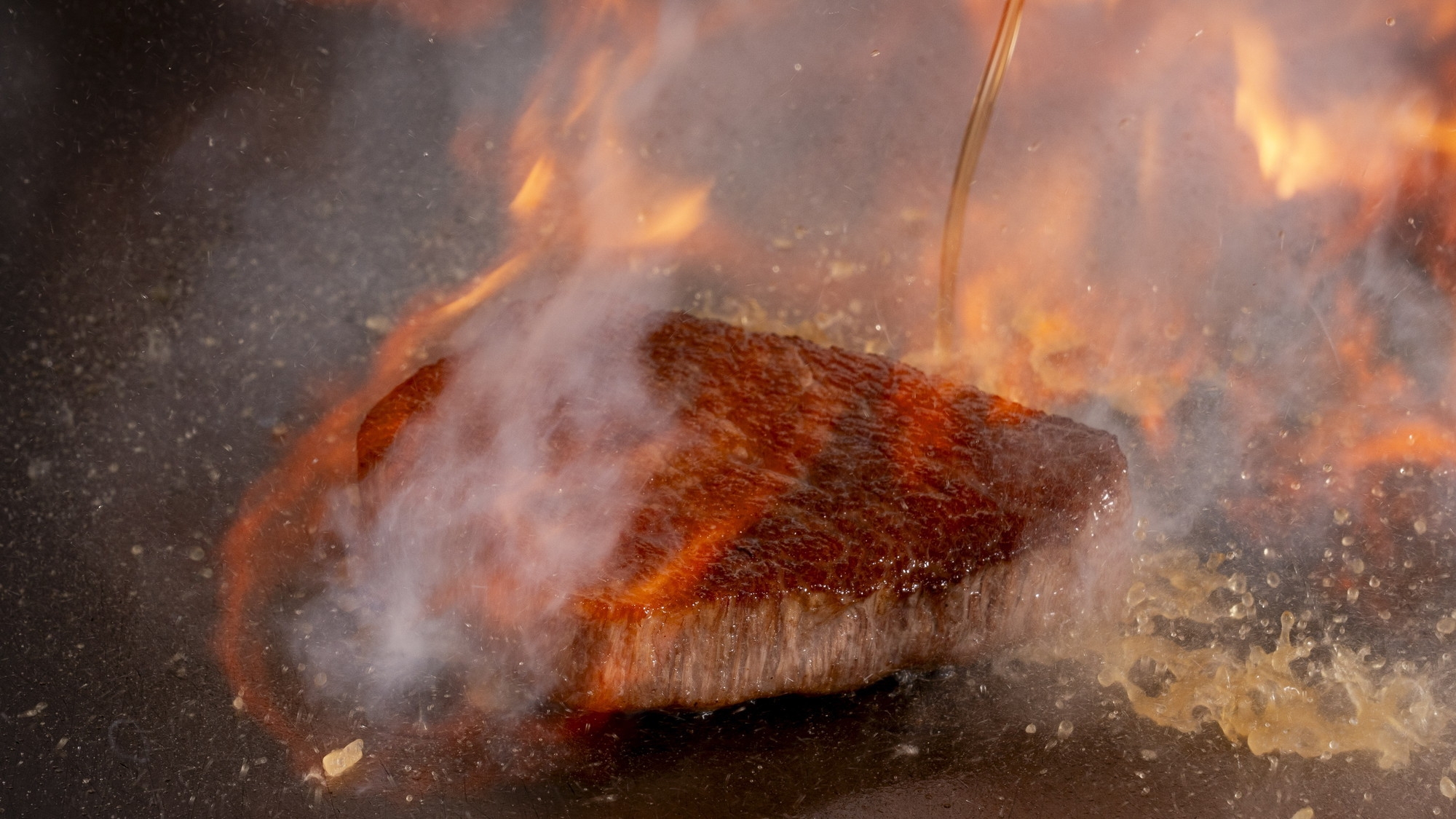 鉄板焼『燔（ヒモロギ）』1月の宿泊者限定ディナー付き　〜1泊2食プラン〜