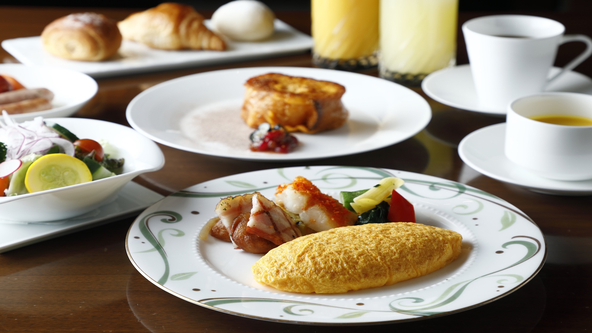 テラスレストラン『フェリエ』宿泊者限定ディナーブッフェ付き　〜1泊2食プラン〜