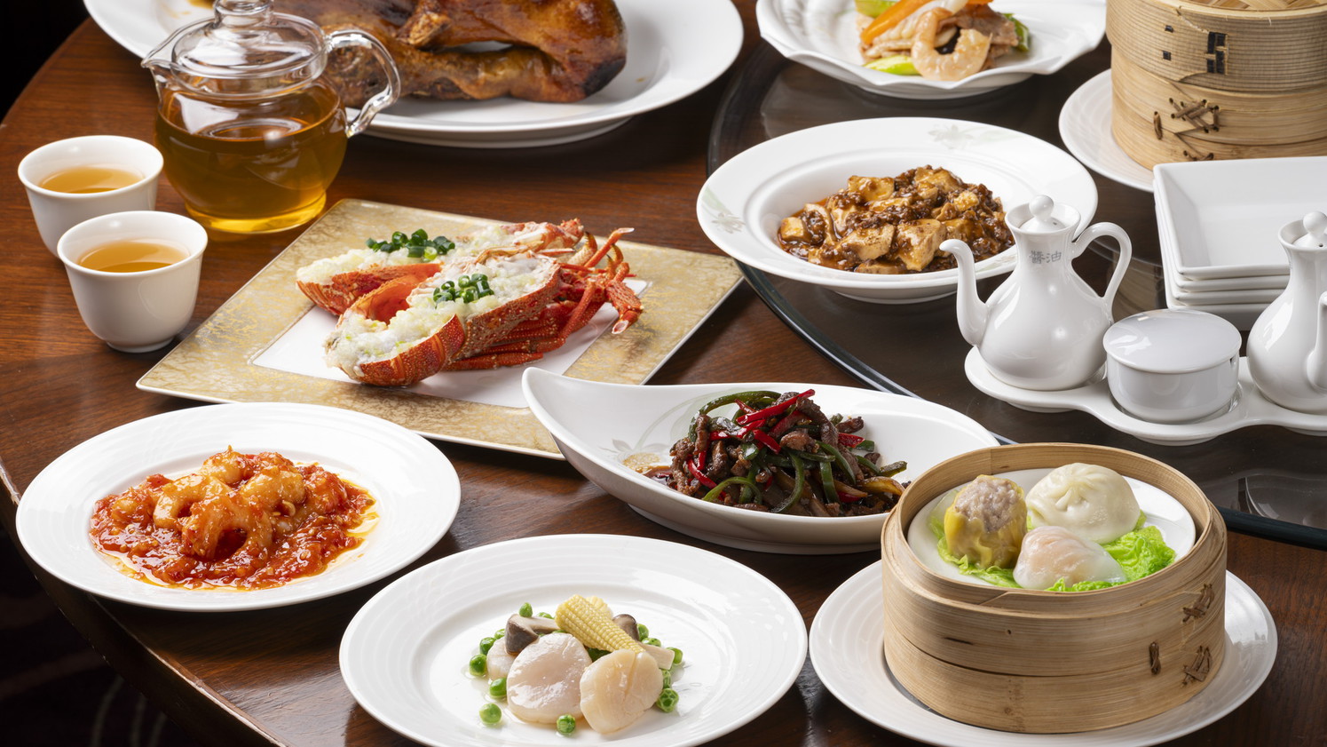 【早割60×1泊2食】中国料理『花閒（カカン）』ディナーオーダーバイキング付き 〜1泊2食プラン〜