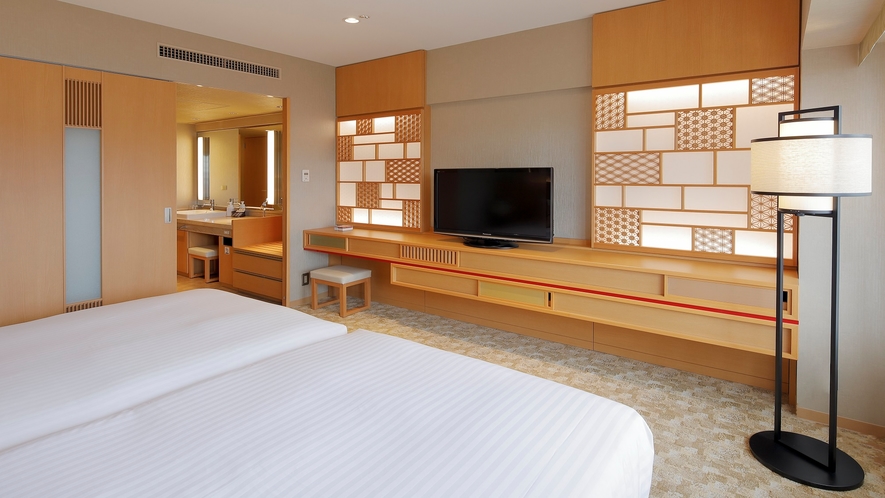 【ルーム en （えん）/42平米】最高品質オリジナルベッドでゆっくりお休みいただけます