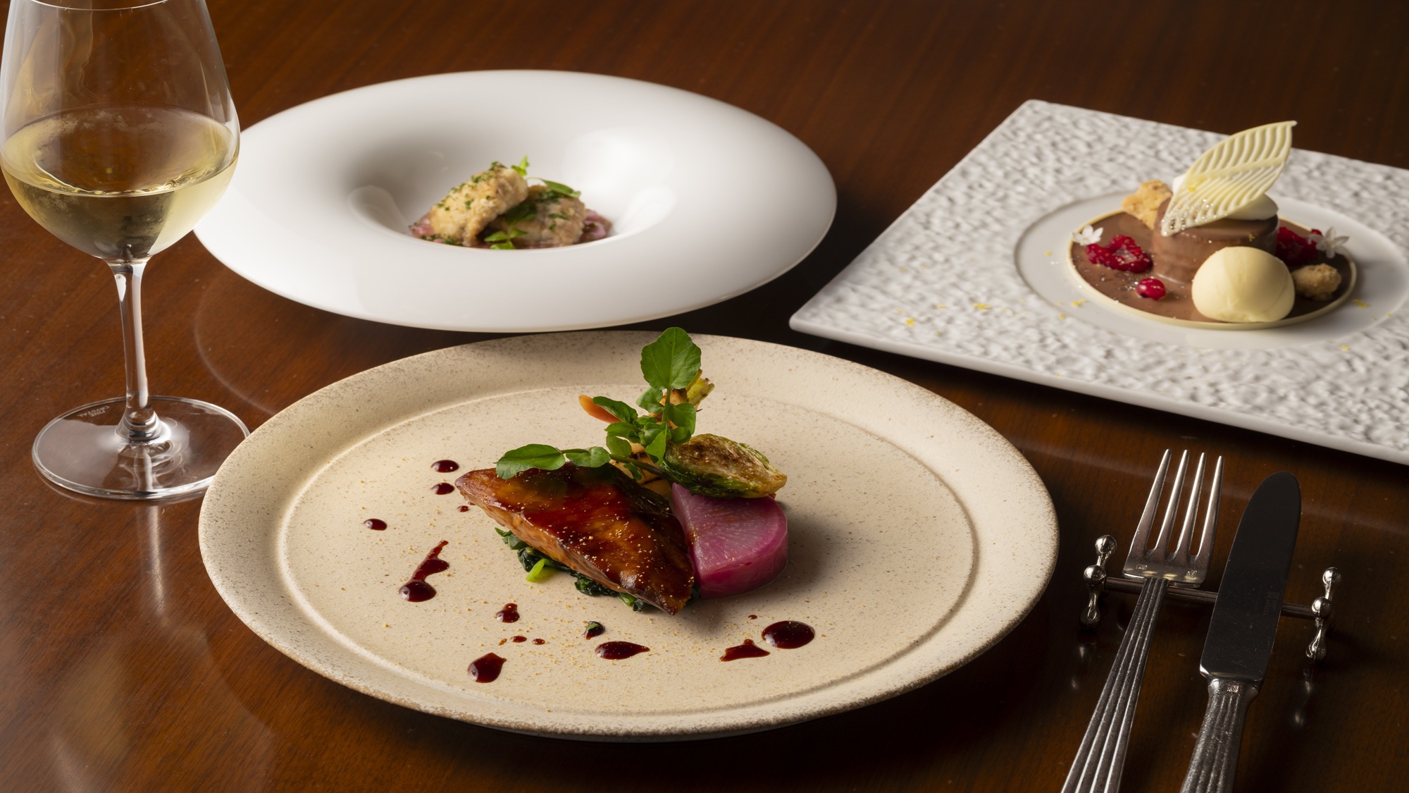 【テラスレストラン『フェリエ』】