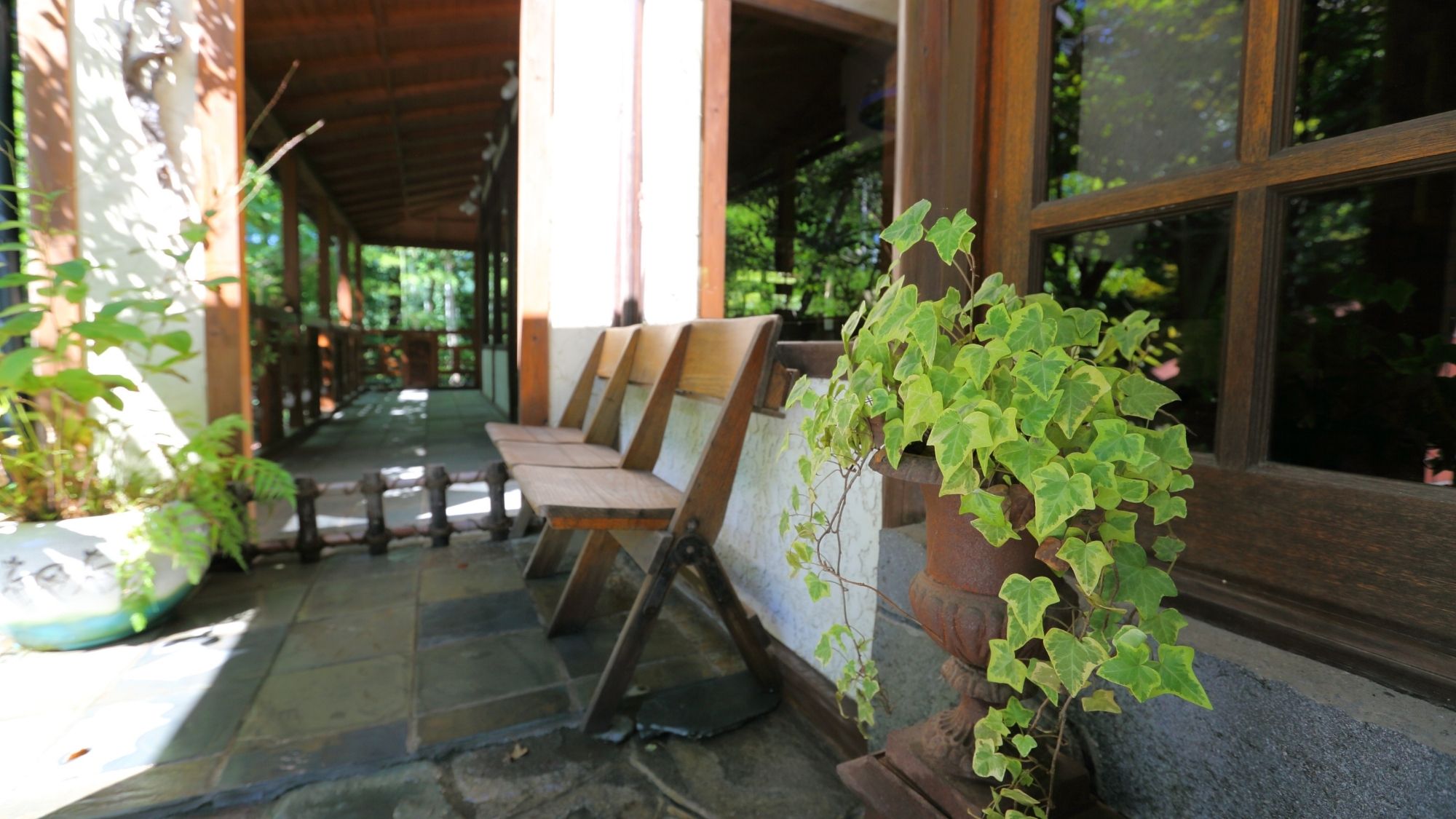 ゆったりとした時間が流れるセラヴィの館内