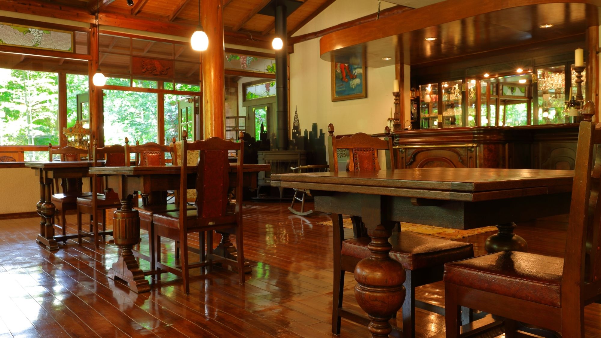 ゆったりとした時間が流れるセラヴィの館内