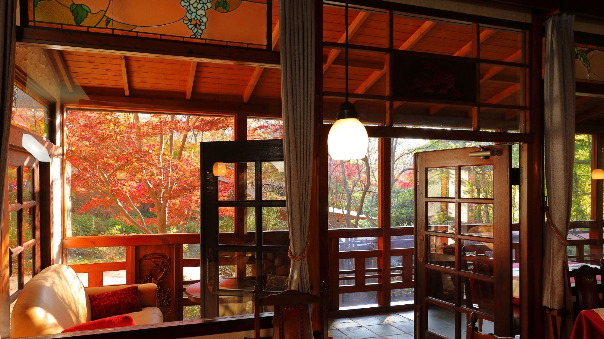 ゆったりとした時間が流れるセラヴィの館内