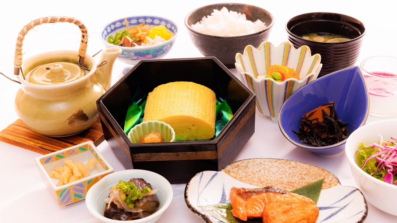 枕崎産かつお節のお出汁を使った「だし巻き玉子御膳」の朝食プラン　【スタンダード】（web限定）