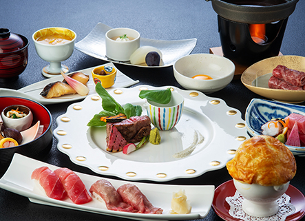 横濱ビーフ尽くし旬会席コース（カスタマイズページ用443&times;321）