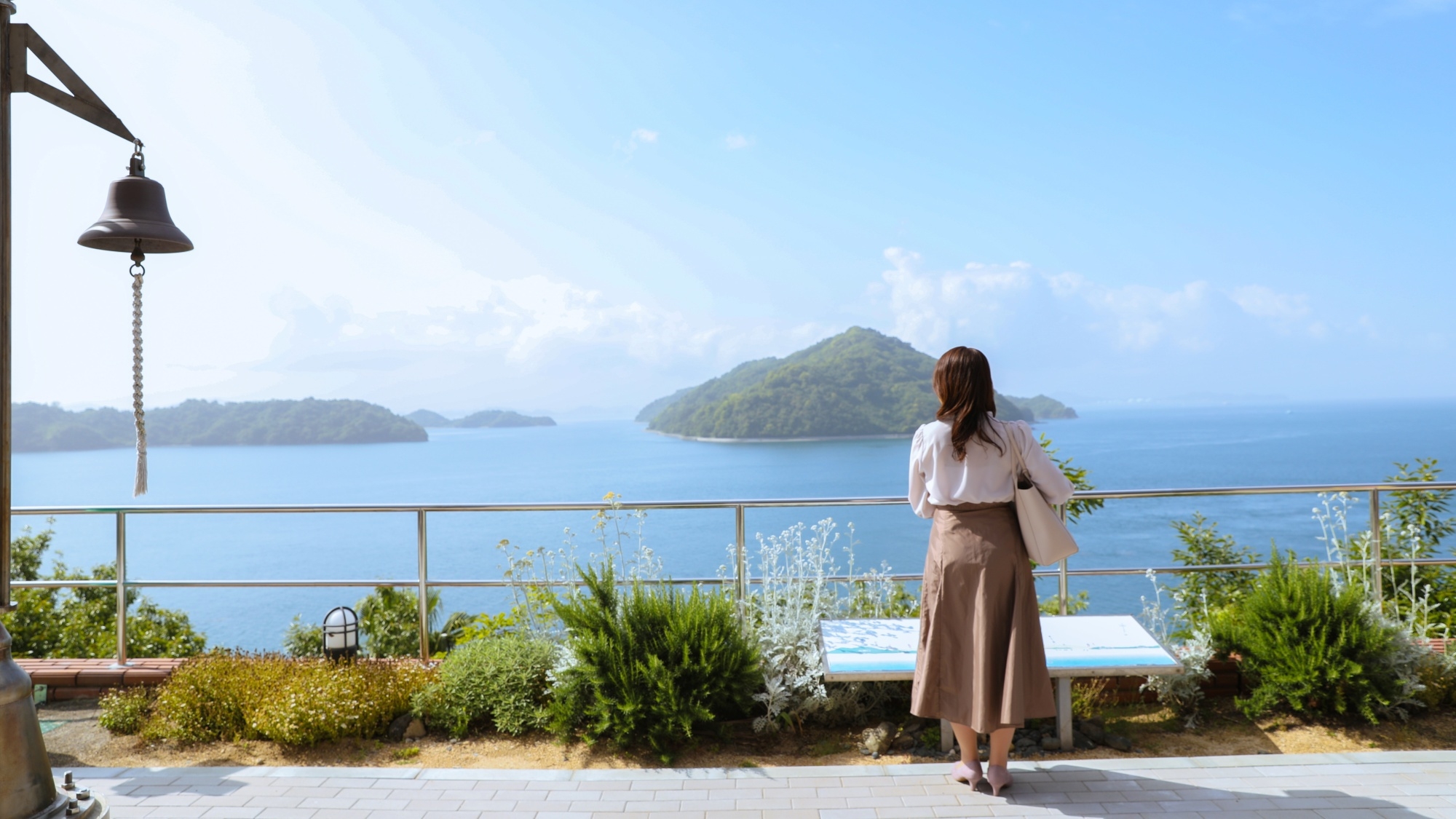 【四国側お部屋からの眺望良】ゆっくり温泉を楽しむ おひとり旅プラン　凪ぎ会席【夕食は大広間】