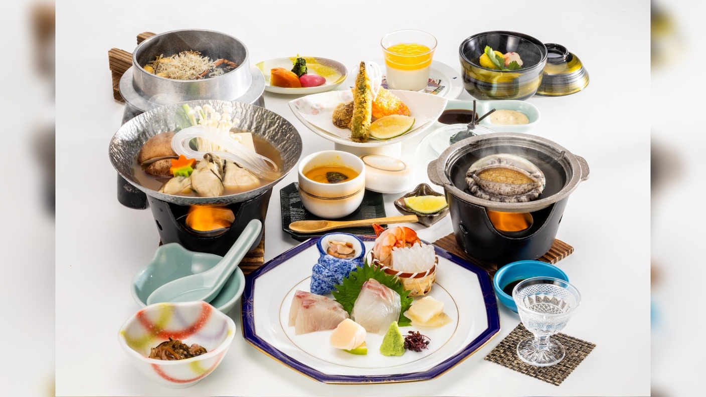 【5％OFF】【楽天スーパーSALE】凪ぎ会席プラン【夕食は大広間】