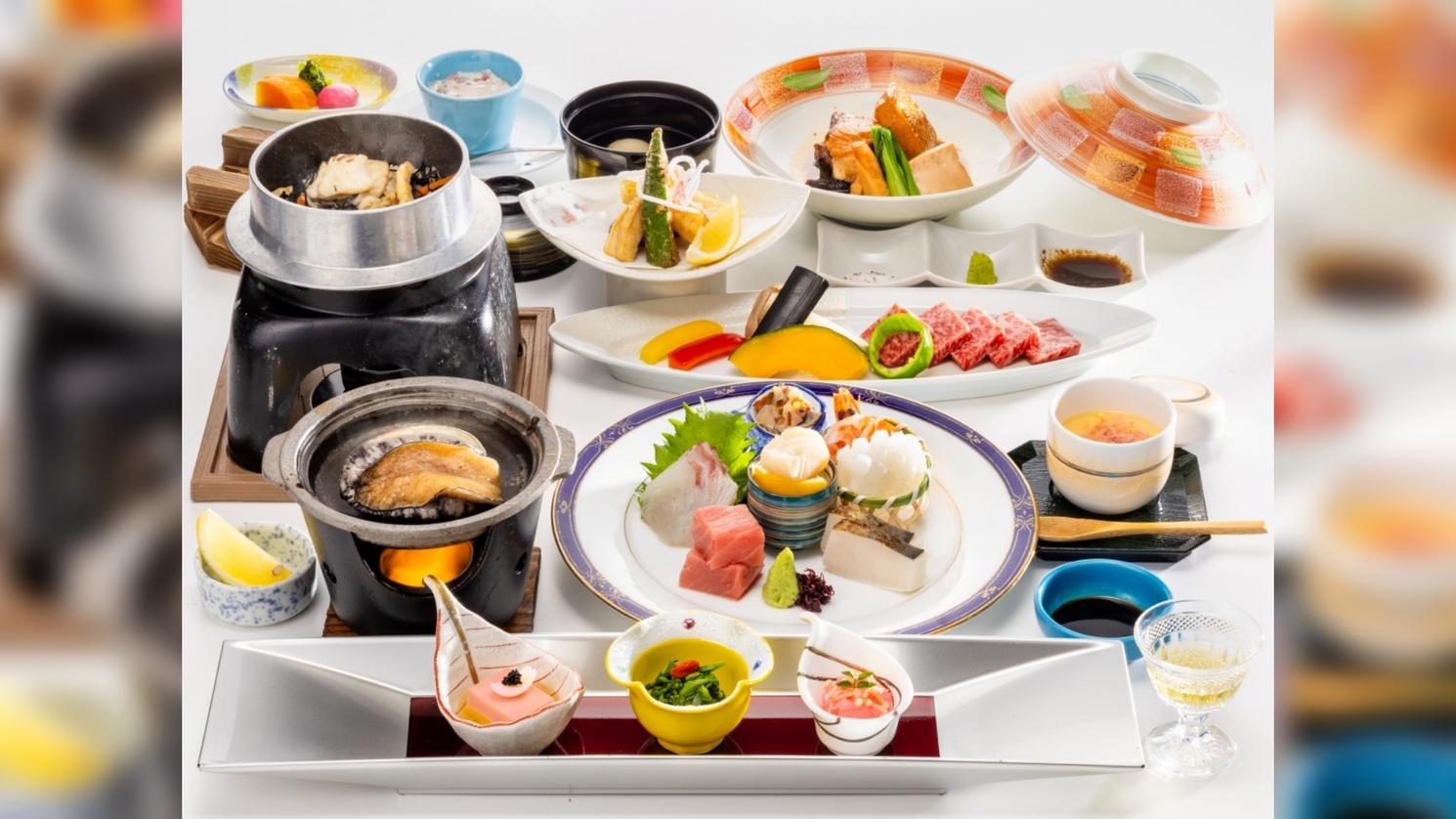 【万博】さき楽　黄金の島会席プラン【夕食は個室食】
