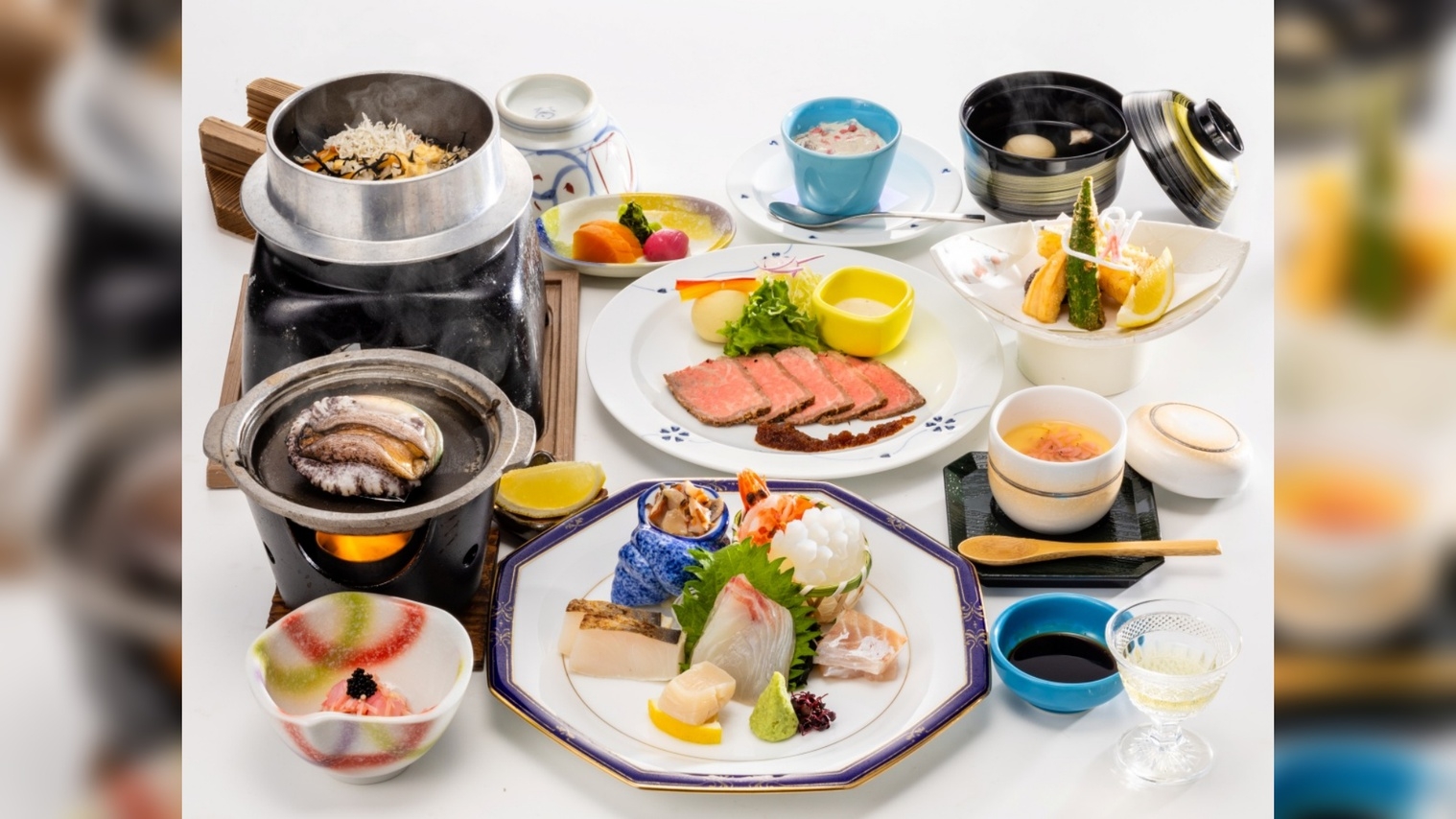 【万博】さき楽　凪ぎ会席プラン【夕食は大広間】