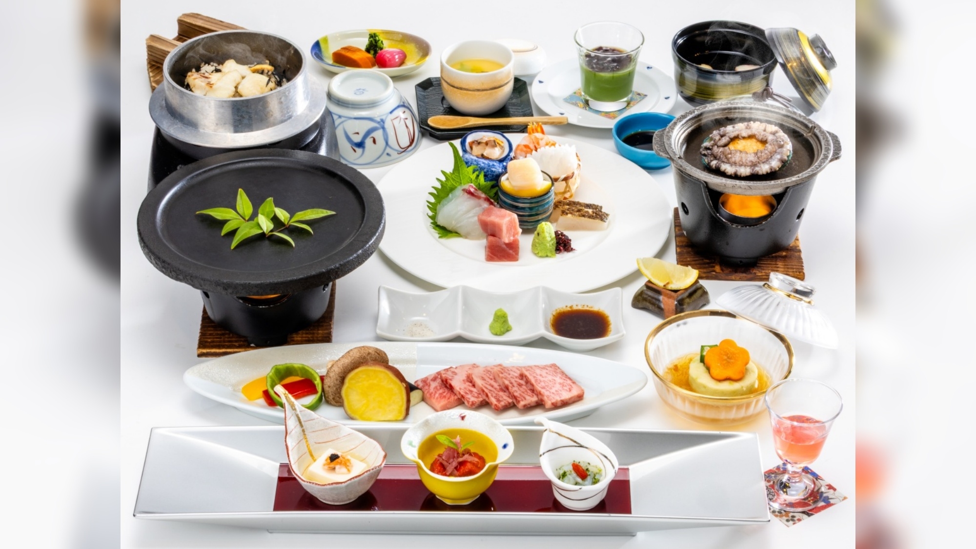 【アニバーサリー特典付き】黄金の島会席プラン【夕食は個室食】