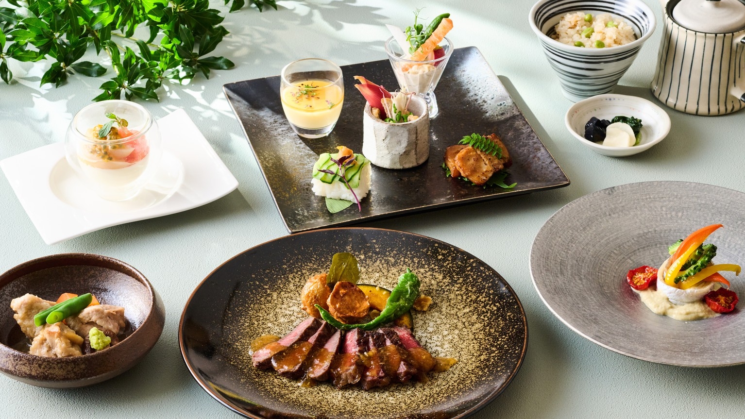 「和-fusionの夕食」TOKUSENディナーと温泉で特別なひと時を 〜standard〜