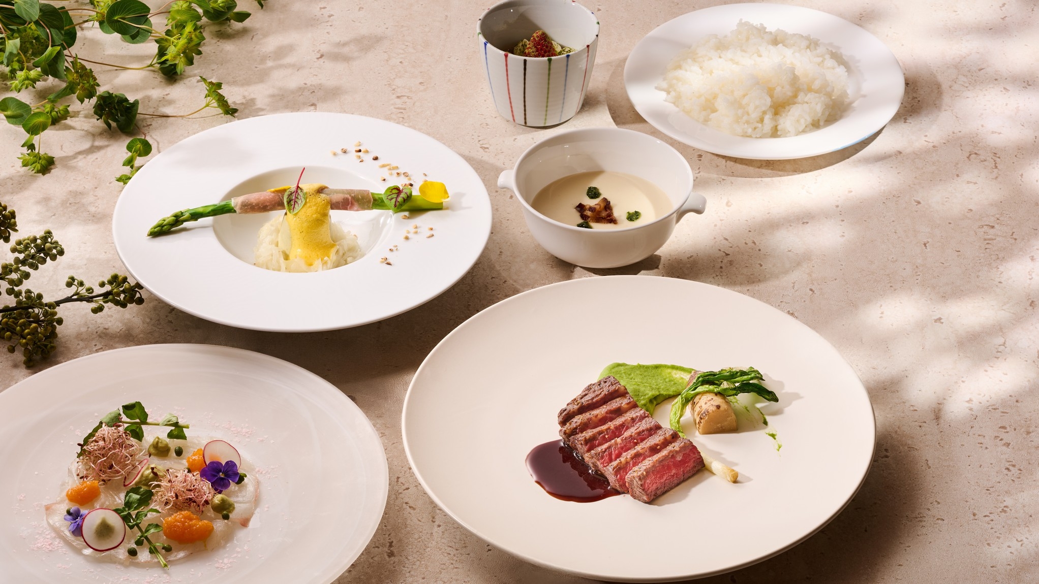 【綾館 モニタープラン】口コミ投稿で2名で10，000円引き！極ディナー 〜2食付 casual〜