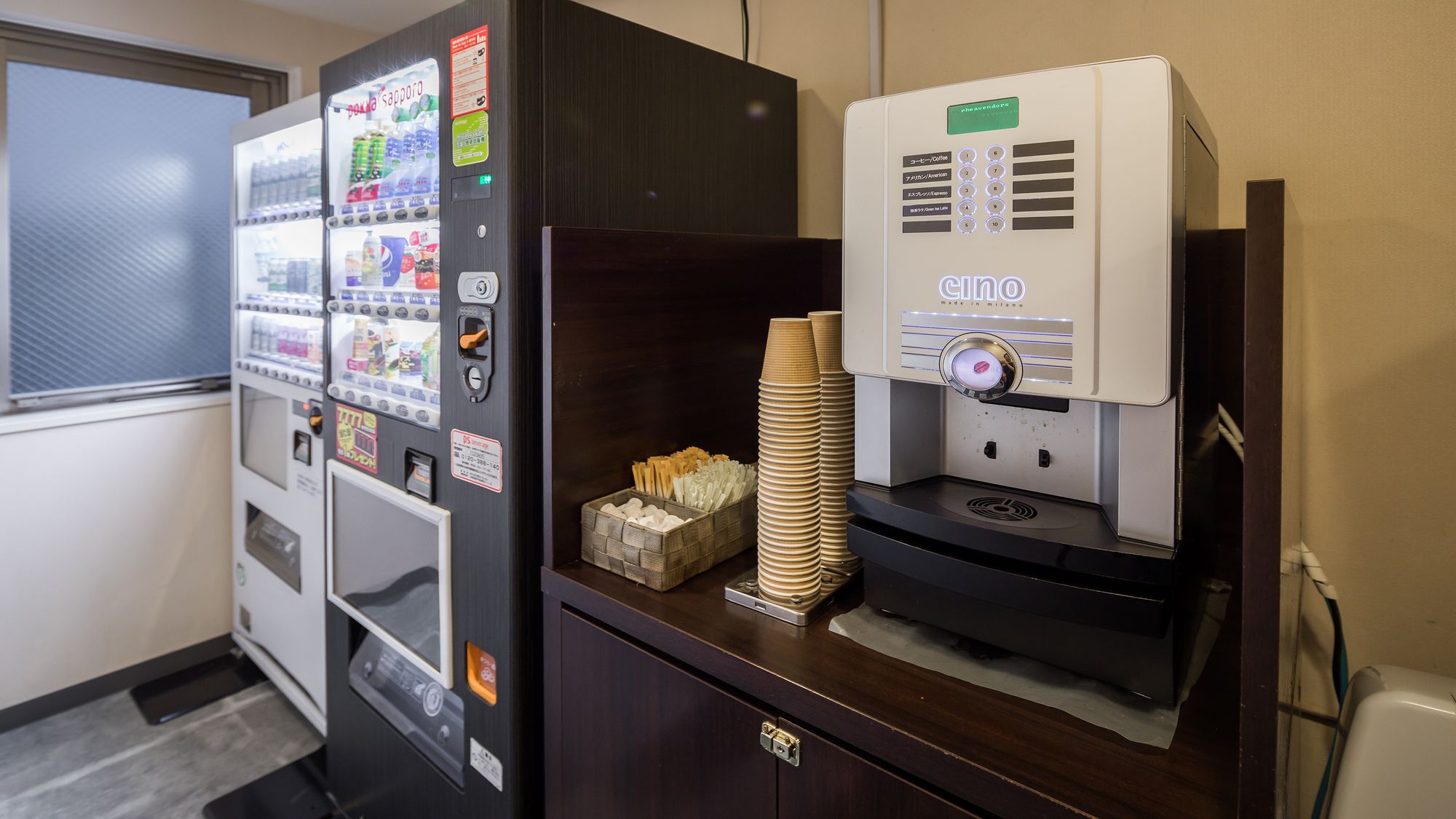 館内自動販売機