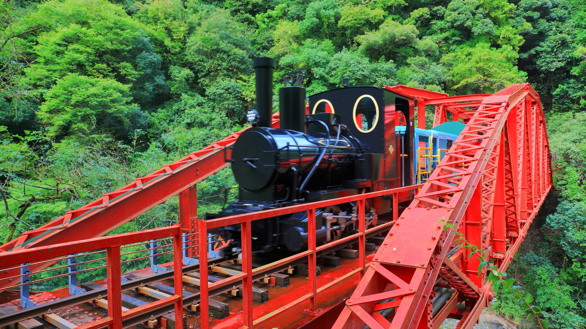 【当館から車で15分】別子銅山のテーマパークで、鉱山鉄道や坑道を楽しめる「マイントピア別子」