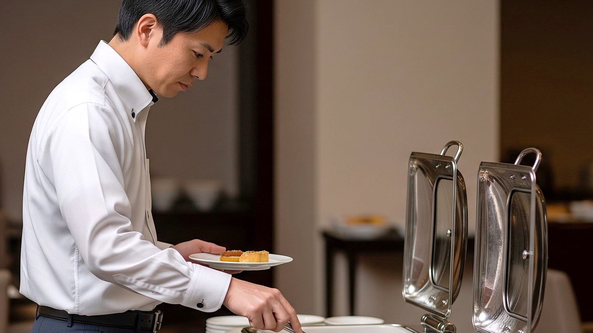良い朝はバランスの取れた朝食から♪