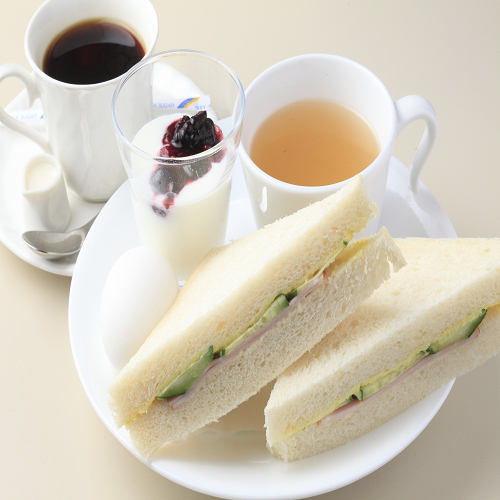 2階ルノアール軽朝食 サンドウィッチ(イメージ)