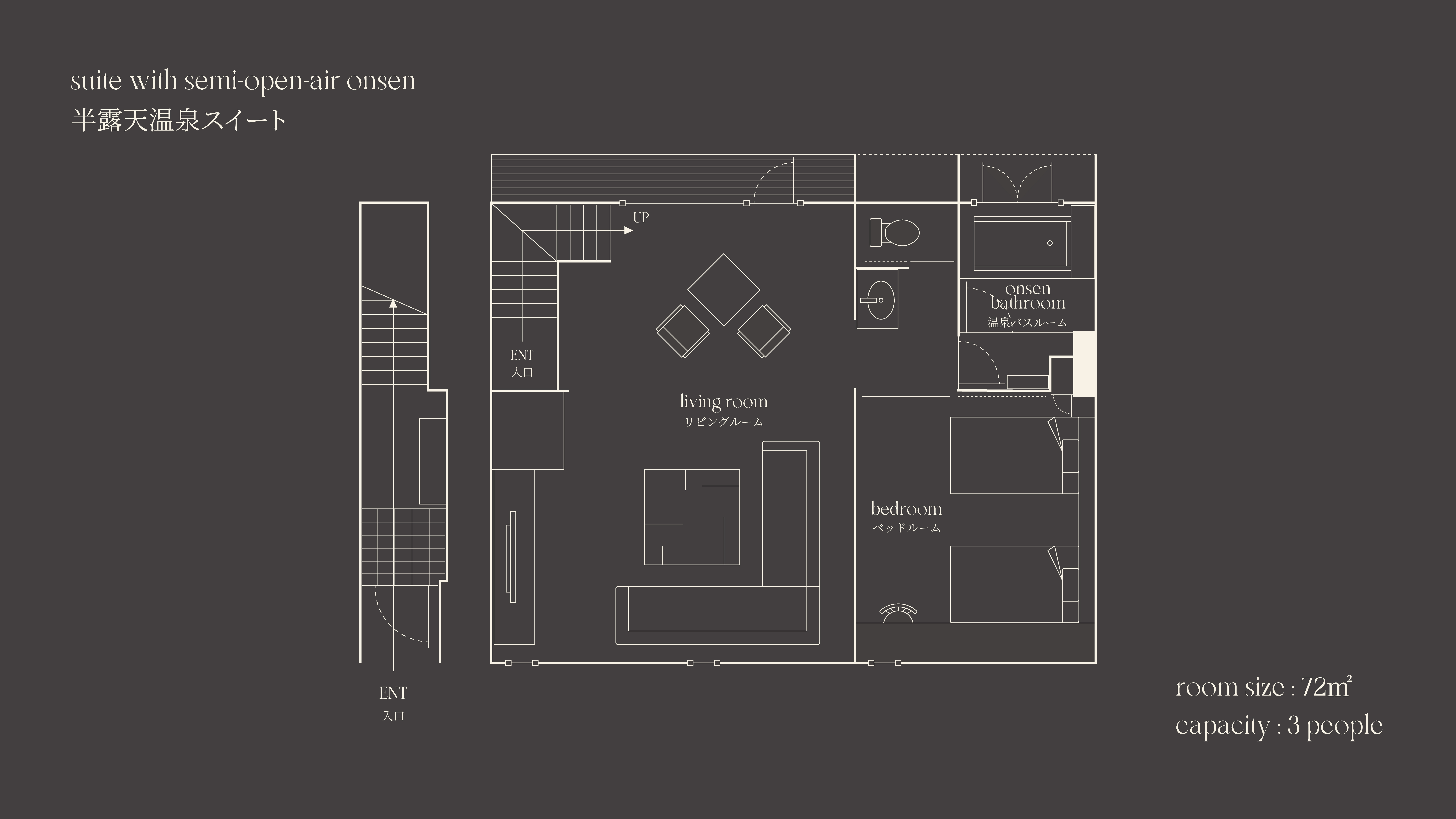 半露天温泉 スイート