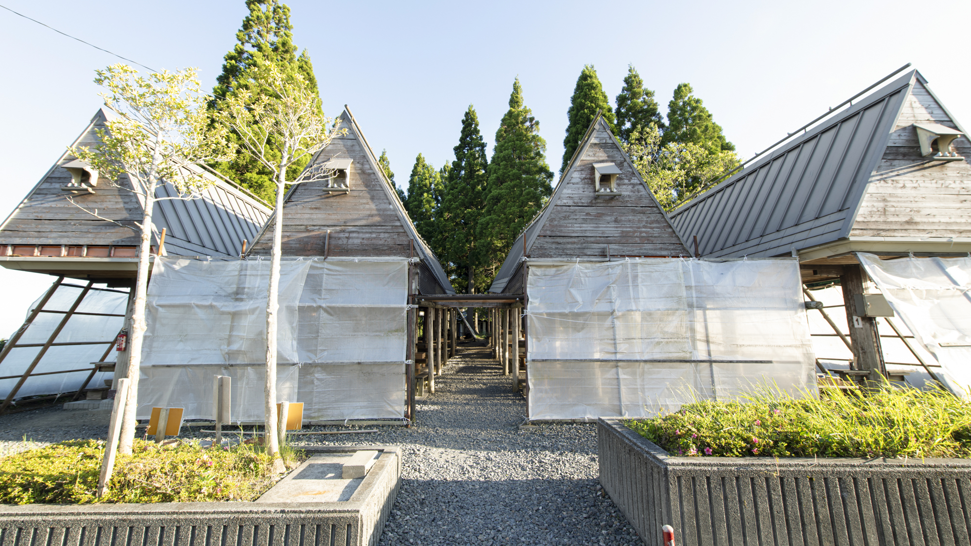 *【BBQサイト外観】きのこの館・ファミリーコテージの近くにございます。