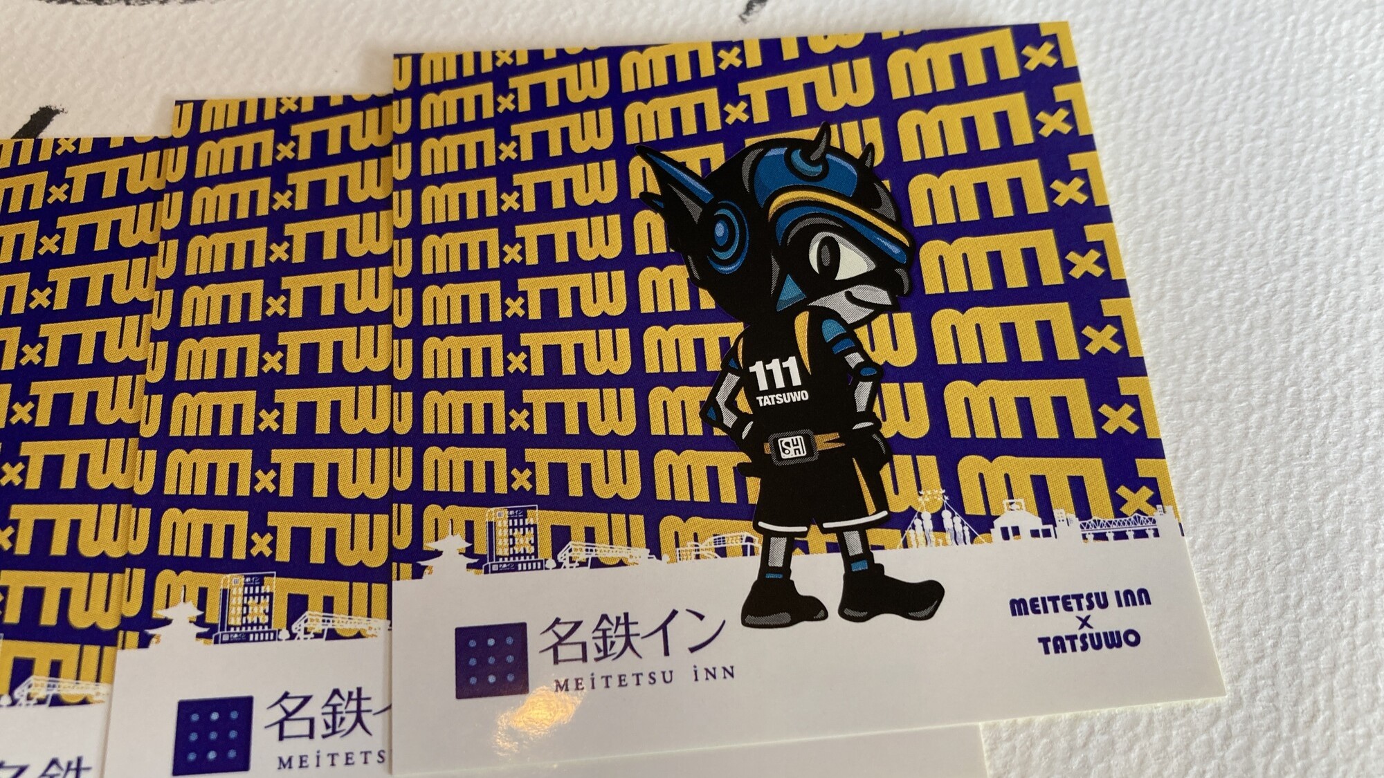 このプランだけの特別特典☆当ホテルオリジナルの「タツヲステッカー」をゲットしよう！！