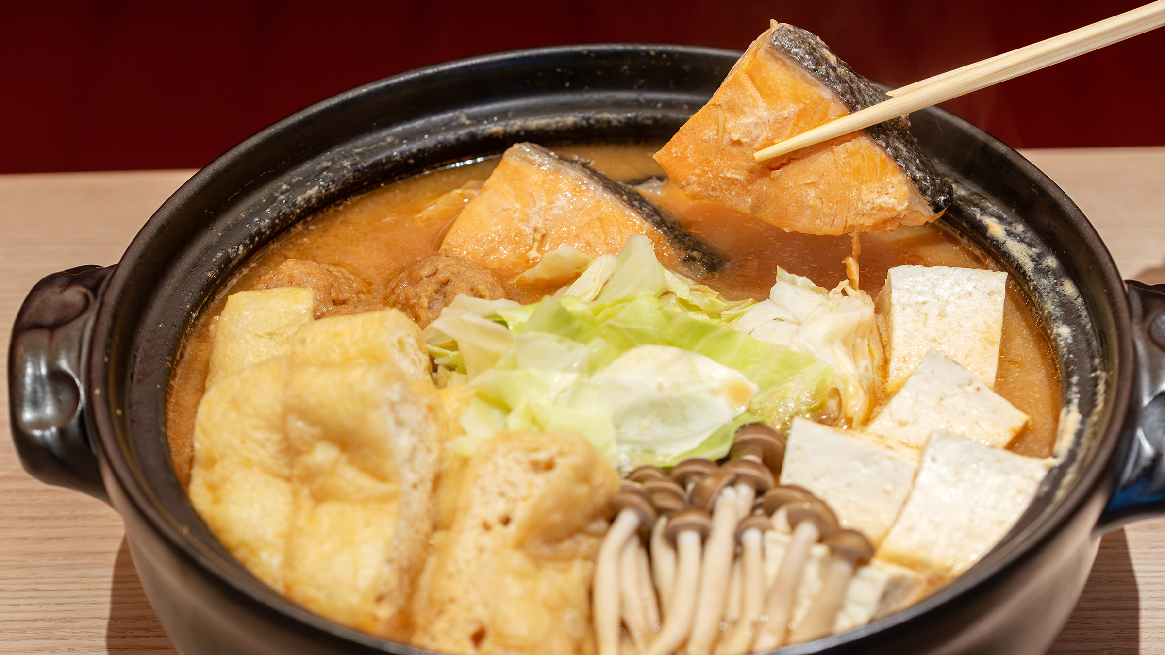 冬限定日替わり鍋（石狩鍋）