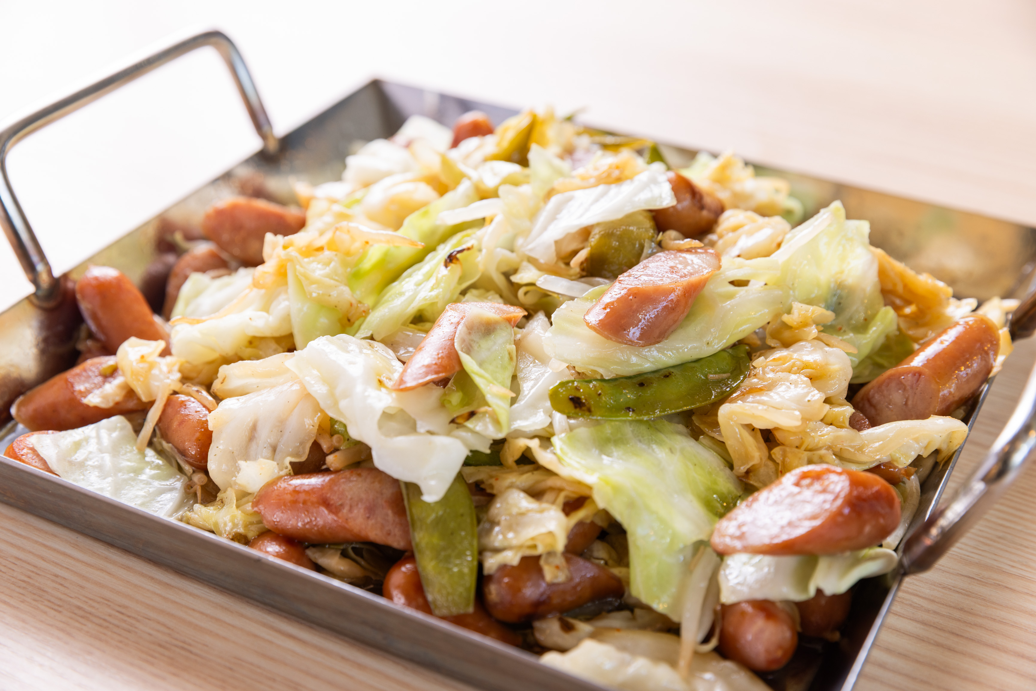 ウィンナー野菜炒め