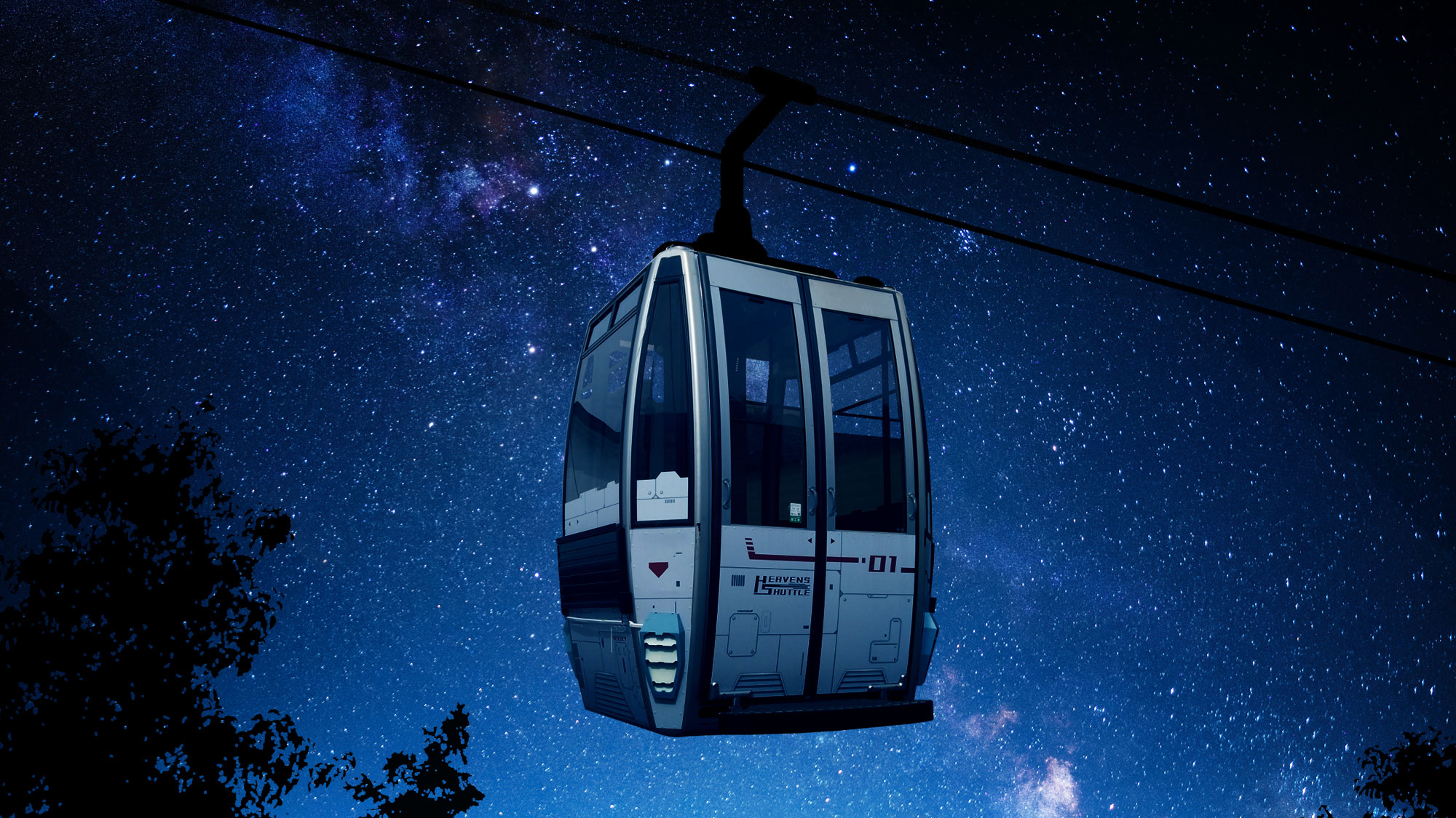 【天空の楽園 ナイトツアー】ゴンドラに乗って、満天の星空へ