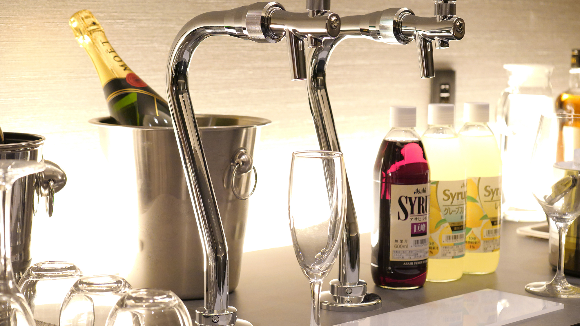 【VIPラウンジ】サワー類は、お好みの濃さでお作りいただけます