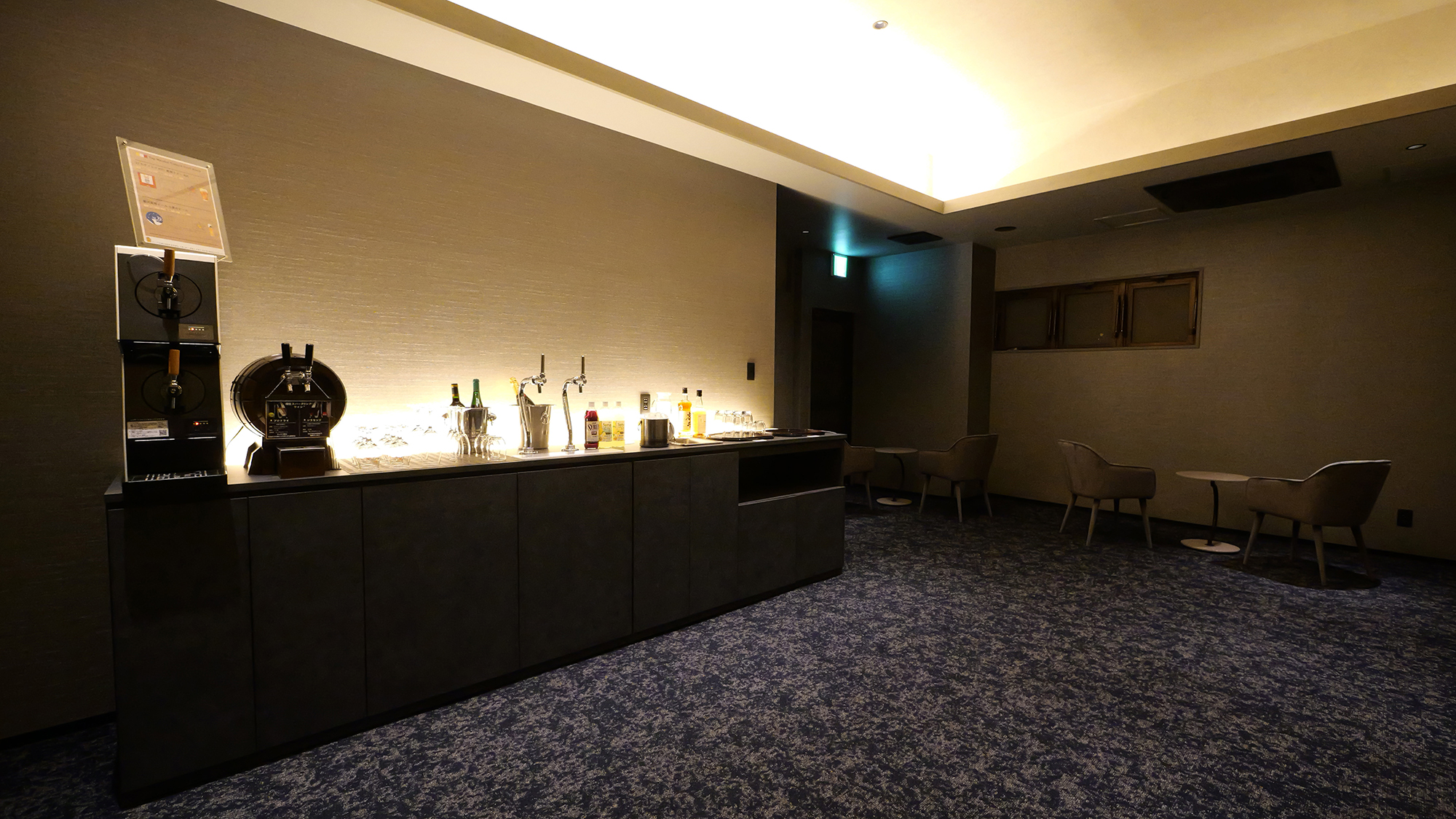 【VIPラウンジ】深く安らぐ、静かなで贅沢な大人のくつろぎを