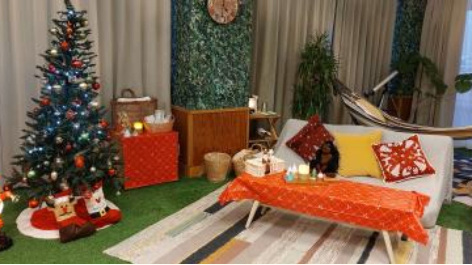 ■限定でお部屋をクリスマス仕様にしております^^