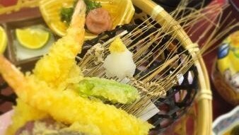 天婦羅定食（夕食メニュー 一例）