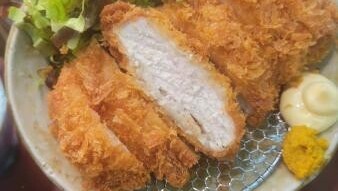 とんかつ定食（夕食メニュー 一例）