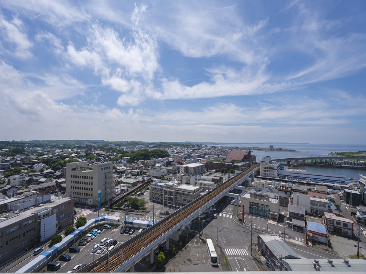 ◇高層階確約◇11階以上のお部屋で常滑の街並みも一望！大浴場＆無料駐車場あり＜素泊まり＞