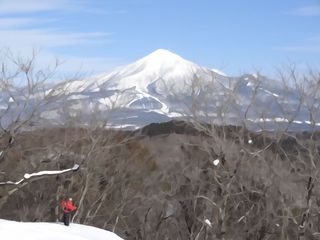 スノーシューを使って雪山へ