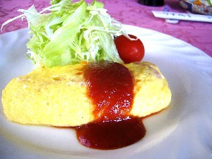 ふわふわオムレツ