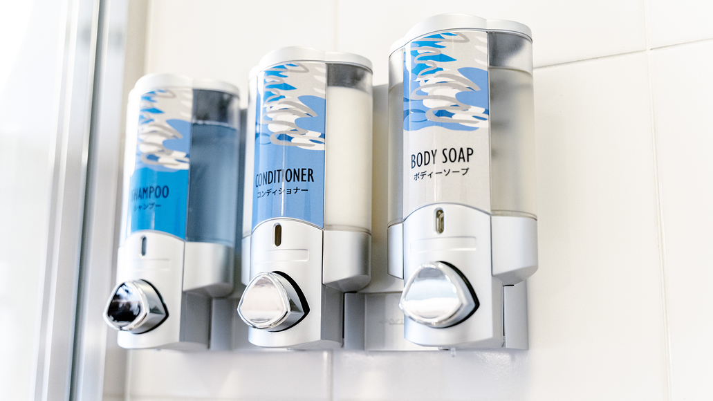 オリジナルボトルのディスペンサー