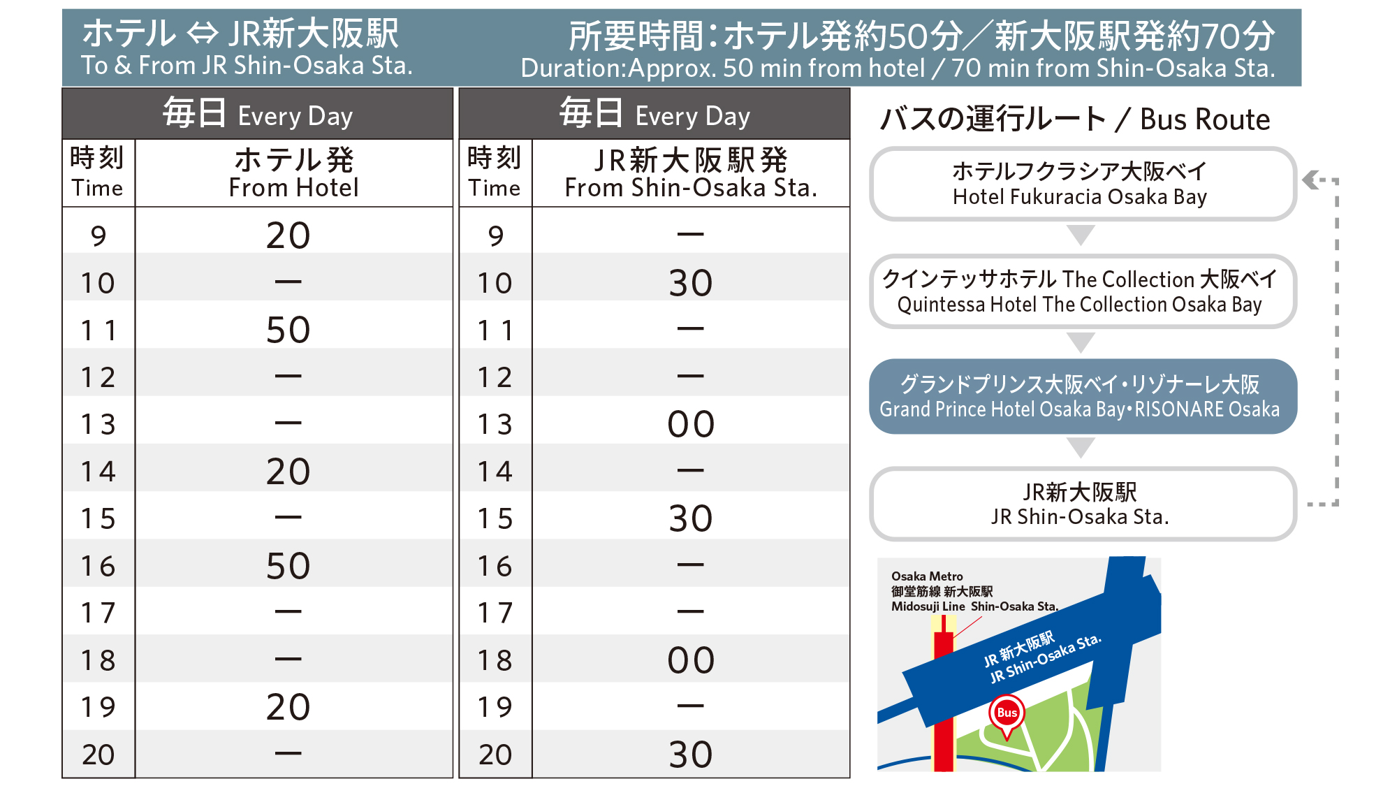 グランドプリンスホテル大阪ベイ - 写真 75
