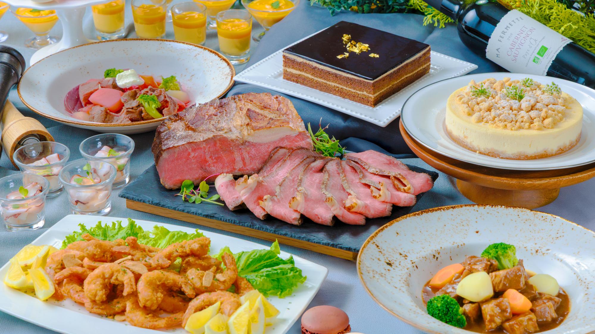 ブッフェレストラン「ザ・カフェ」では、様々なテーマで期間限定ブッフェフェアを開催中。