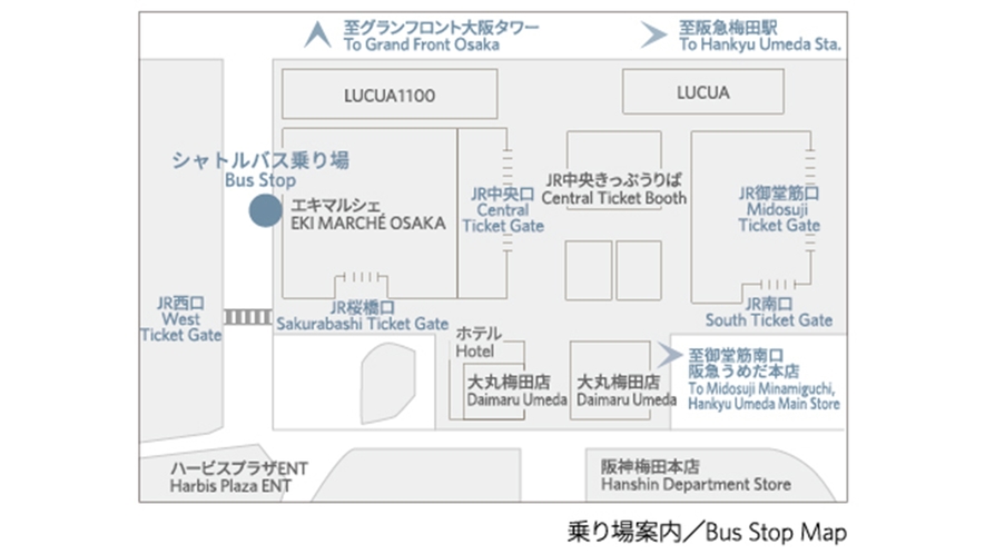 乗り場マップ