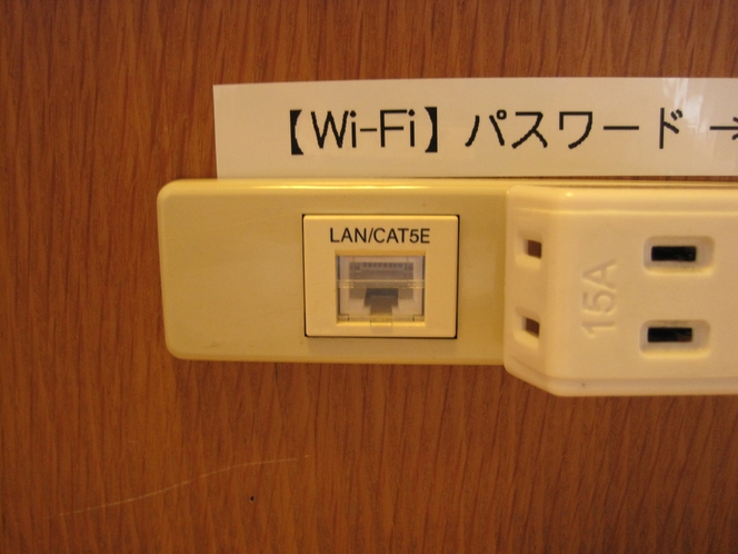インターネット　Wi-Fi / 有線LAN