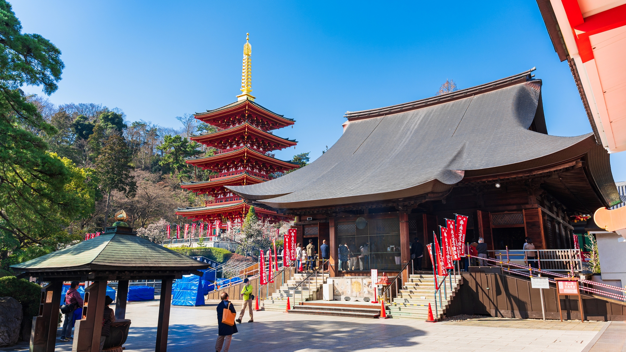 関東三大不動の一つ「高幡不動尊金剛寺」