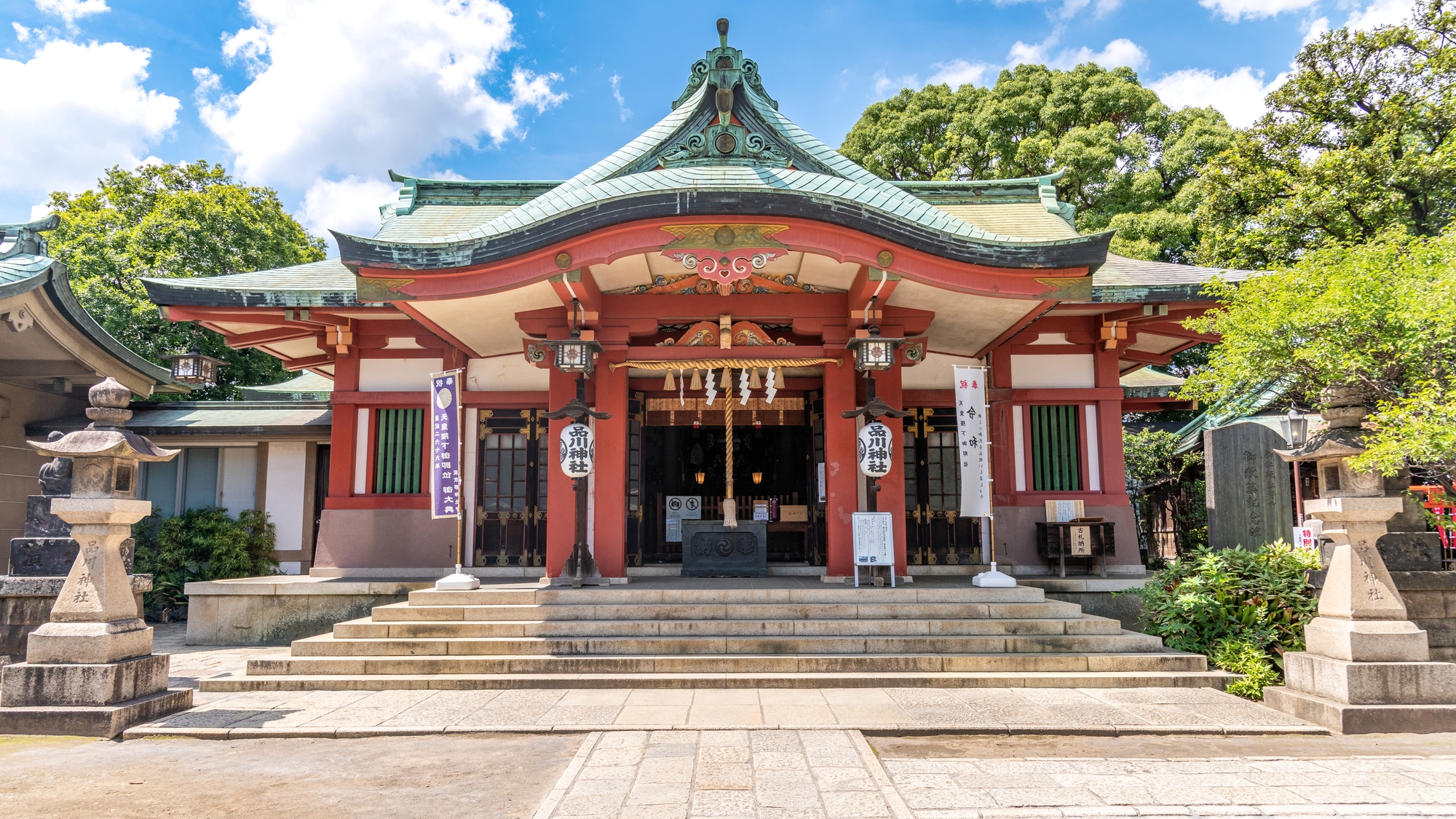 【当館から徒歩約10分】品川神社
